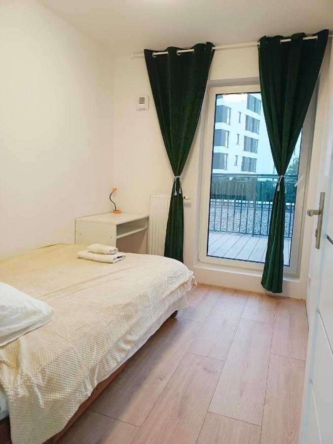 Comfy Guest Apartment Warschau Exterior foto